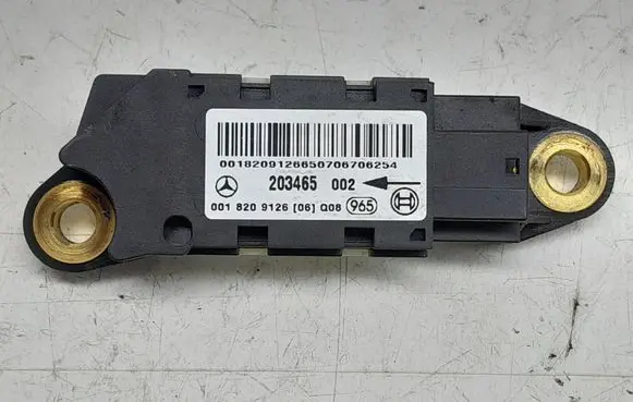 Airbag deployment crash/impact sensor