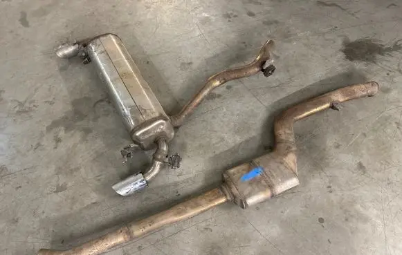BMW 3 G20 G21 Muffler/silencer 7933800 9454851