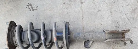KIA Sorento Front shock absorber with coil spring 546602P500