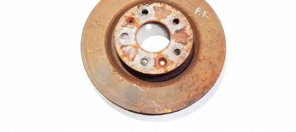 Nissan Leaf I (ZE0) Front brake disc ventiliuojamas