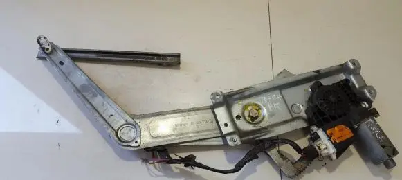 Sliding door window regulator with motor