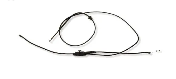 Audi Q7 4M Engine bonnet/hood lock release cable 4M1823535C