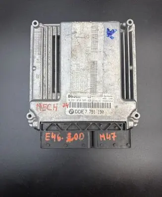 BMW 3 E46 Engine control unit/module 7791190 0281010565 1039S01010