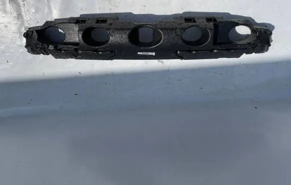 Front bumper foam support bar