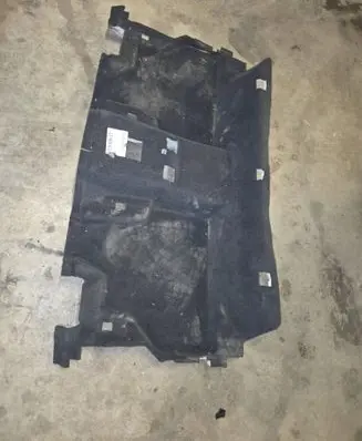 BMW X3 F25 Rear floor carpet liner 7228713
