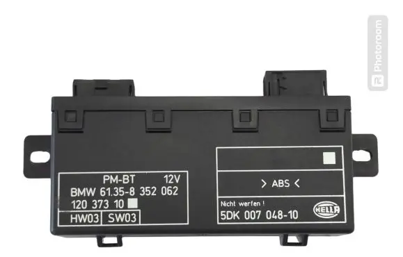 BMW 7 E38 Door control unit/module 61358352062 12037310 5DK00704810