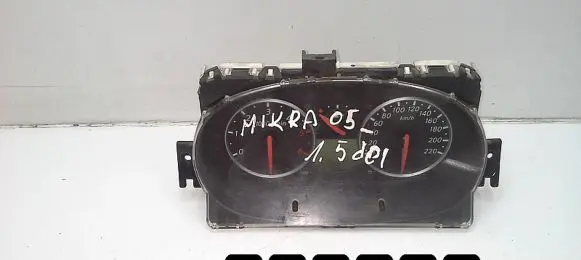 Nissan Micra C+C Speedometer (instrument cluster) bc68a