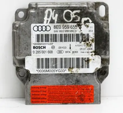Audi A4 S4 B7 8E 8H Airbag control unit/module 8E0959655G