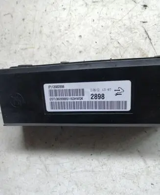 Opel Insignia A Air conditioning/heating control unit 13582898 2898