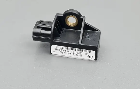 Airbag deployment crash/impact sensor