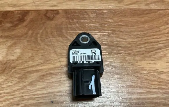 Airbag deployment crash/impact sensor