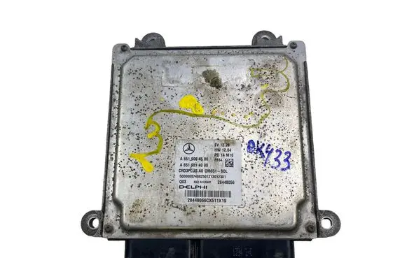 Mercedes-Benz C W205 Engine control unit/module ECU A6519004500 A6519014000
