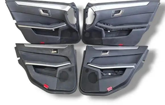 Mercedes-Benz E W212 Door card panel trim set 
