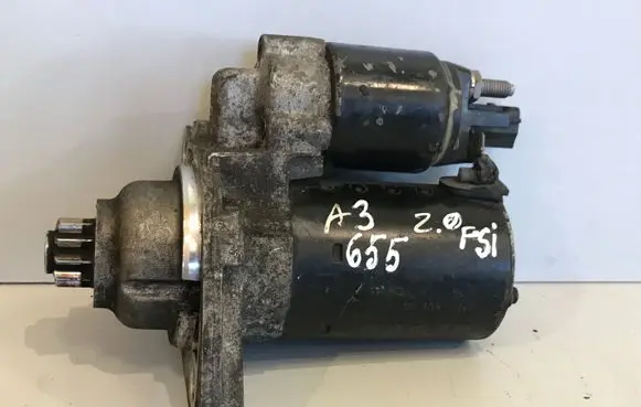 Audi A3 S3 8P Starter motor 0001121408 02Z911023E