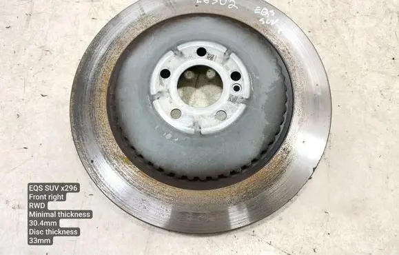 Mercedes-Benz EQS X296 Front brake disc A2974210000