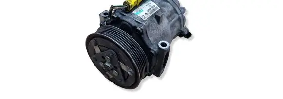 Peugeot 407 Air conditioning (A/C) compressor (pump) 9656572680