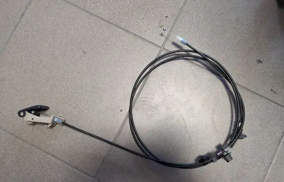 Toyota bZ4X Engine bonnet/hood lock release cable 5363112040 5363042150