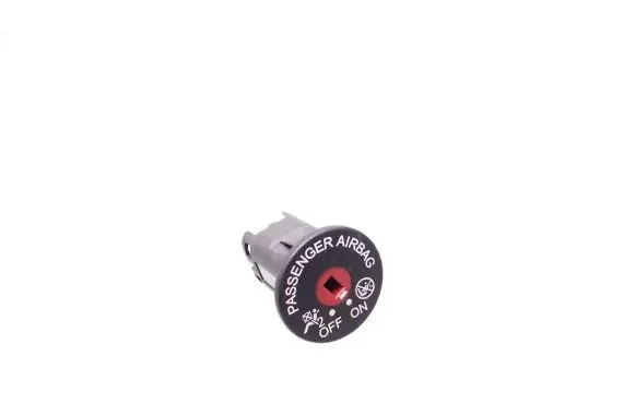 Passenger airbag on/off switch