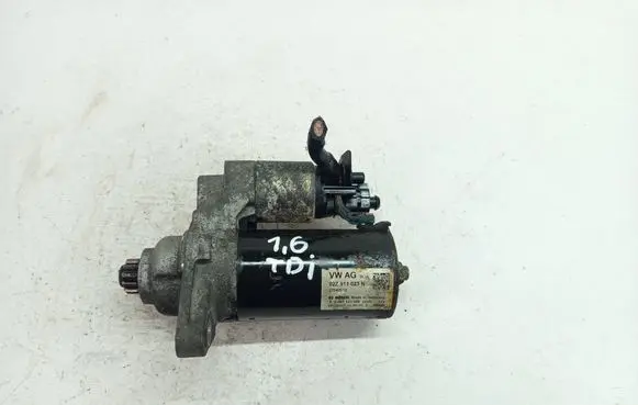 Skoda Fabia Mk2 (5J) Starter motor 02Z911023N 27042012 0001123028