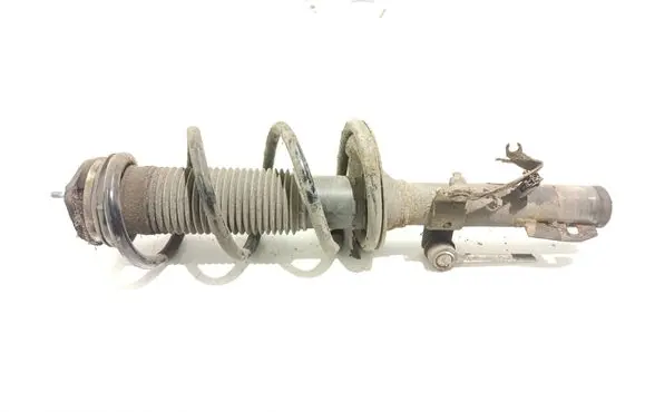 Front shock absorber with coil spring