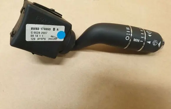 Jaguar XF X250 Wiper control stalk 8W8317A553BA