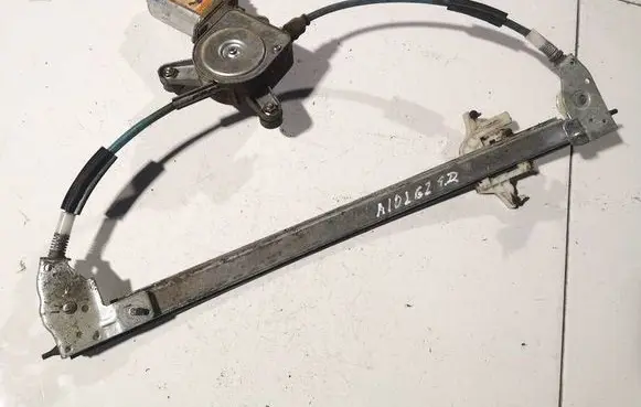 Sliding door window regulator with motor