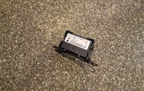 ESP acceleration yaw rate sensor