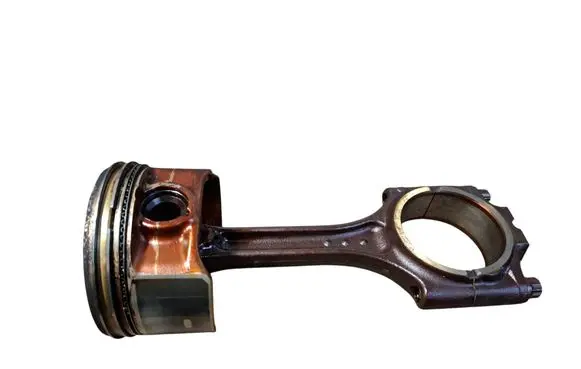Piston with connecting rod