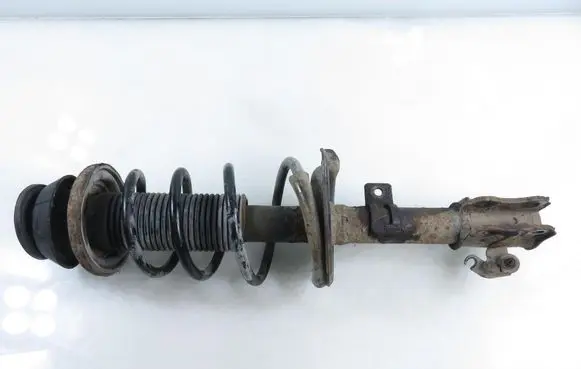 Opel Agila B Front shock absorber with coil spring 