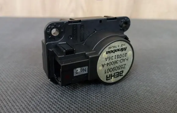 A/C air flow flap actuator/motor