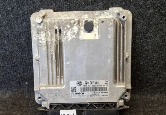 Volkswagen Touareg II Engine control unit/module 7P0907401 0281016594