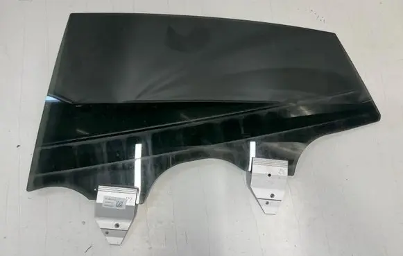 Porsche Taycan 9J1 Rear door window glass 9J1845025