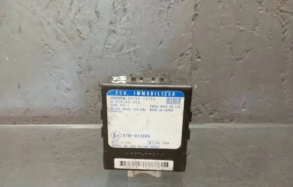 Toyota Corolla Verso E121 Immobilizer control unit/module 8978012140 626149000 97RI012008