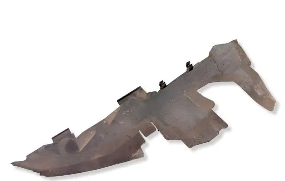Audi Q7 4L Intercooler air guide/duct channel 4L0121283A