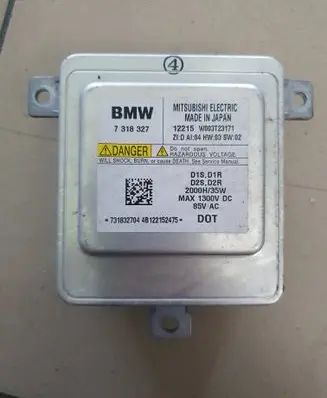 BMW 5 GT F07 Headlight ballast module Xenon 7318327 12215W003T