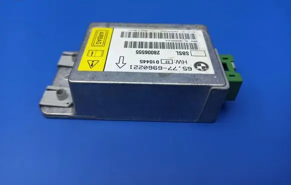 BMW 7 E65 E66 Airbag control unit/module 6960221 010445 28006555