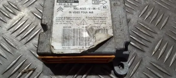 Citroen Xsara Picasso Airbag control unit/module 9650137080 602327400
