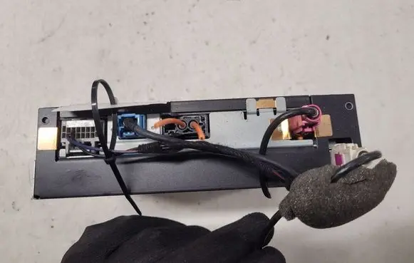 Jaguar XF Navigation unit CD/DVD player AW8310E887CB 4621009451