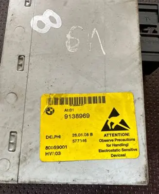 BMW 5 E60 E61 Other control units/modules 9138969