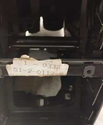 Volkswagen PASSAT B5.5 Center console 1077 51201128 0338