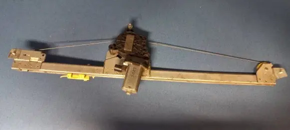 Renault Trafic II (X83) Sliding door window regulator with motor 541613212