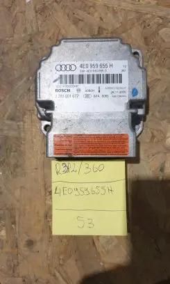 Audi A8 S8 D3 4E Airbag control unit/module 4E0959655H 4E0910655D