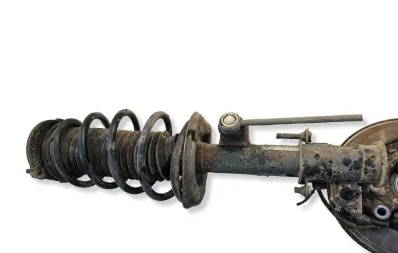 Citroen Nemo Front shock absorber with coil spring 