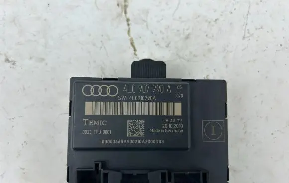 Audi Q7 4L Door control unit/module 4L0907290A 0033TFJ0001 4L0910290A