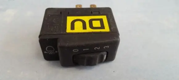 Opel Tigra A Headlight level height control switch 90483063