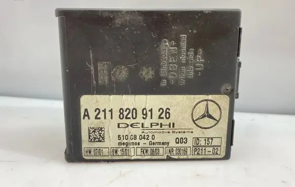 Mercedes-Benz E W211 Alarm control unit/module A2118209126 510C80420