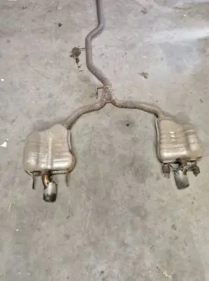 Saab 9-3 Ver2 Muffler/silencer 12763583 12763584