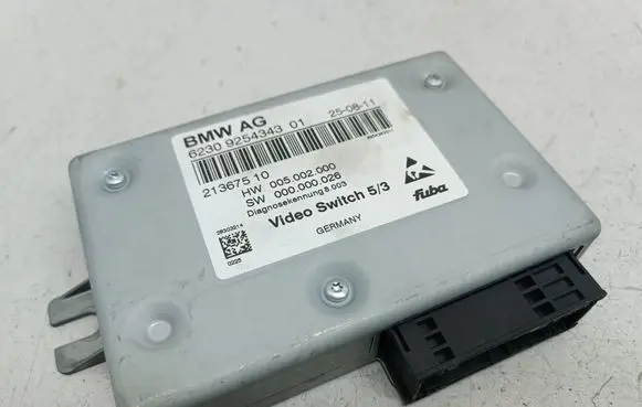 BMW 7 F01 F02 F03 F04 Camera control unit module 9254343 62309254343 21367510