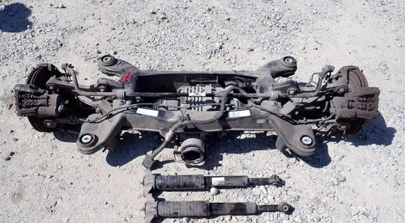 Rear axle beam