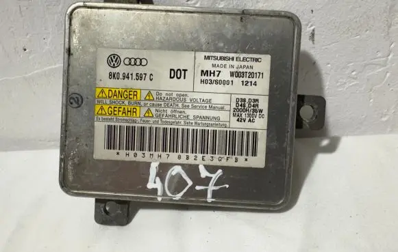 Audi A8 S8 D4 4H Headlight ballast module Xenon 8K0941597C W003T20171 H03S0001